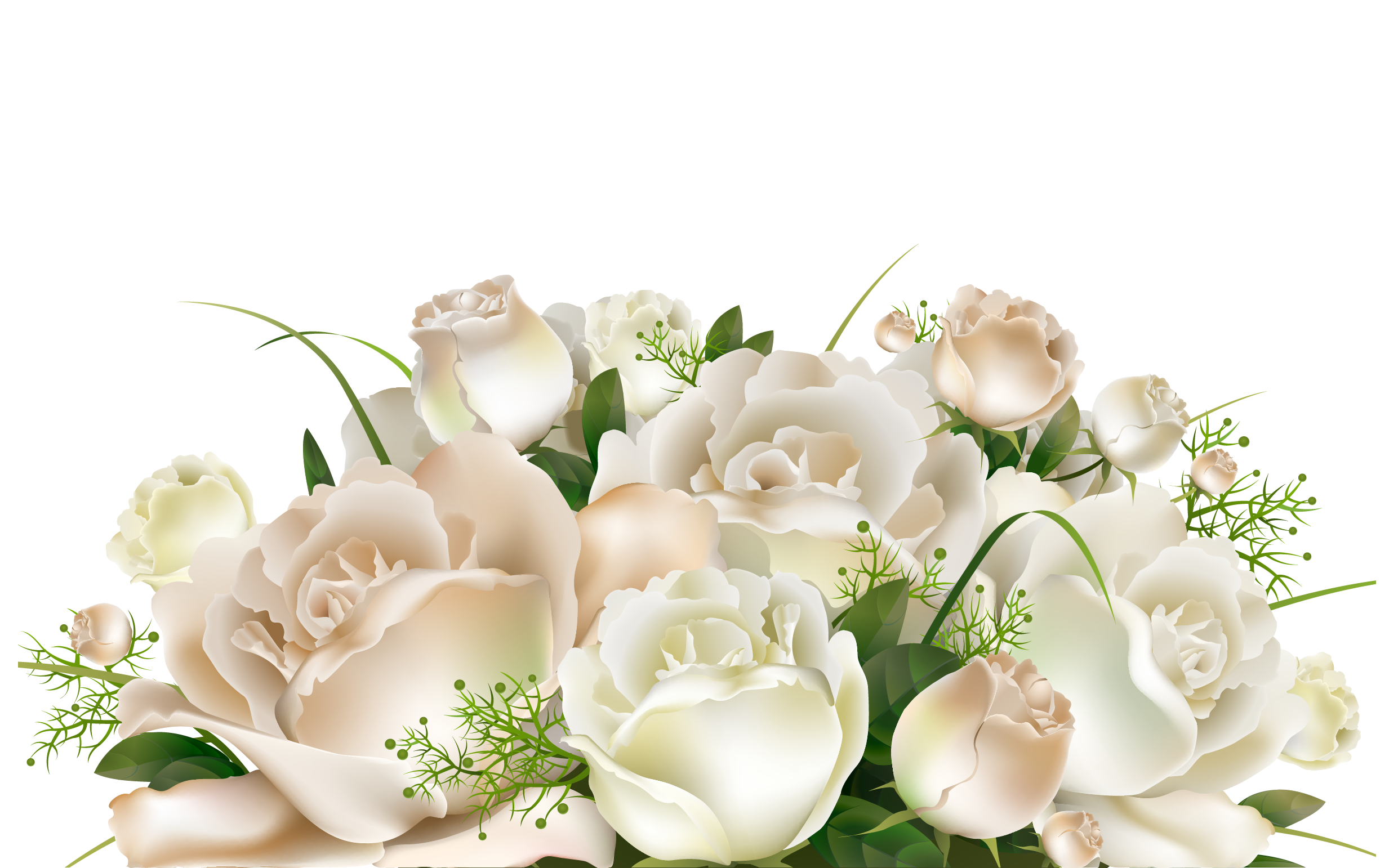 Flores decorativas
